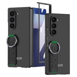 zadný kryt Samsung Galaxy Z Fold7 5G - GKK BAND Ochranný kryt s držiakom Samsung Galaxy Z Fold7 5G BLACK