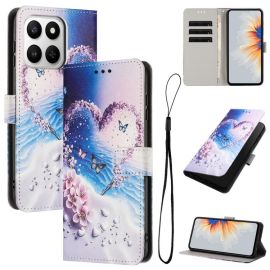 peňaženkové / vyklápacie puzdro Honor X7d - ART Peňaženkový kryt pre Honor 400 Smart 5G / Honor X7d LOVE BUTTERFLY