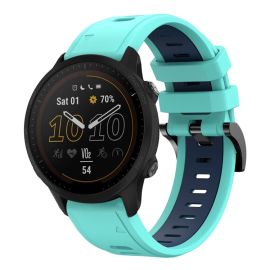 remienok na hodinky Garmin Forerunner 955 - SPORTY Vymeniteľný silikónový remienok Garmin Forerunner 955 MINT-BLUE