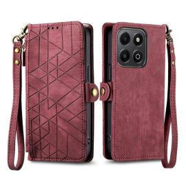 peňaženkové / vyklápacie puzdro Honor 200 Smart 5G - GEOM Peňaženkové puzdro pre Honor 200 Smart 5G červené