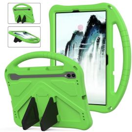 zadný kryt Samsung Galaxy Tab S10 FE - KIDDO Detský obal pre Samsung Galaxy Tab S10 FE / Tab S10 Lite zelený