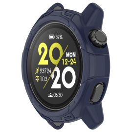 obal na hodinky Coros Pace 3 - TPU HALF COVER Kryt pre Coros Pace 3 tmavomodrý