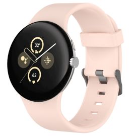 remienok na hodinky Google Pixel Watch - SILICONE Vymeniteľný remienok pre Google Pixel Watch 4 45mm / Pixel Watch 3 45mm svetloružový