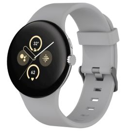 remienok na hodinky Google Pixel Watch - SILICONE Vymeniteľný remienok pre Google Pixel Watch 4 45mm / Pixel Watch 3 45mm šedý