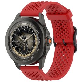 remienok na hodinky Xiaomi Watch S4 Sport - AIRY Silikónový remienok pre Xiaomi Watch S4 Sport červený