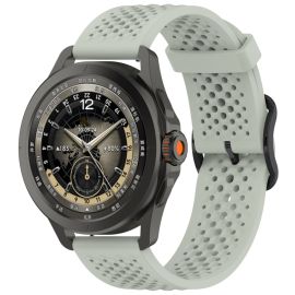 remienok na hodinky Xiaomi Watch S4 Sport - AIRY Silikónový remienok pre Xiaomi Watch S4 Sport svetlozelený