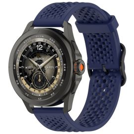 remienok na hodinky Xiaomi Watch S4 Sport - AIRY Silikónový remienok pre Xiaomi Watch S4 Sport tmavomodrý