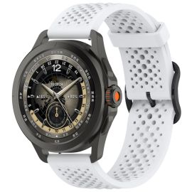 remienok na hodinky Xiaomi Watch S4 Sport - AIRY Silikónový remienok pre Xiaomi Watch S4 Sport biely