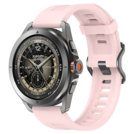 remienok na hodinky Xiaomi Watch S4 Sport - SILICONE Vymeniteľný remienok pre Xiaomi Watch S4 Sport svetloružový