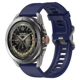 remienok na hodinky Xiaomi Watch S4 Sport - SILICONE Vymeniteľný remienok pre Xiaomi Watch S4 Sport tmavomodrý