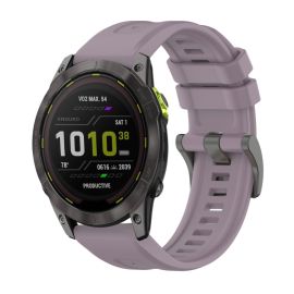 remienok na hodinky Garmin Enduro 3 - SILICONE Vymeniteľný remienok pre Garmin Enduro 3 fialový