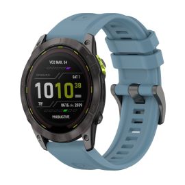 remienok na hodinky Garmin Enduro 3 - SILICONE Vymeniteľný remienok pre Garmin Enduro 3 modrý