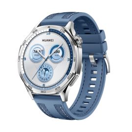 remienok na hodinky Huawei Watch GT 5 Pro 46mm - HYBRID Vymeniteľný remienok pre Huawei Watch GT 5 Pro 46mm / GT 6 Pro 46mm svetlomodrý
