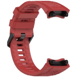 remienok na hodinky Amazfit T-Rex 3 - SILICONE Vymeniteľný remienok pre Amazfit T-Rex 3 červený