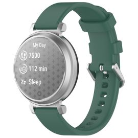 remienok na hodinky Garmin Lily 2 Active - SILICONE Vymeniteľný remienok pre Garmin Lily 2 Active tmavozelený