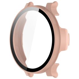 obal na hodinky Garmin Lily 2 Active - PC FULL COVER Plastový kryt so sklom pre Garmin Lily 2 Active ružový