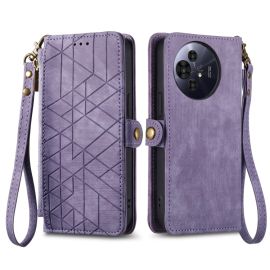 peňaženkové / vyklápacie puzdro TCL 50 Pro Nxtpaper - GEOM Peňaženkové puzdro pre TCL 50 Pro NxtPaper fialové