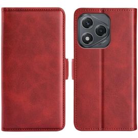 peňaženkové / vyklápacie puzdro Honor X7d - SIDE Peňaženkové puzdro pre Honor 400 Smart 5G / Honor X7d červené