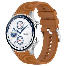 remienok na hodinky OnePlus Watch 3 - STRIPS Vymeniteľný remienok pre OnePlus Watch 3 hnedý