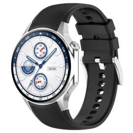remienok na hodinky OnePlus Watch 3 - STRIPS Vymeniteľný remienok pre OnePlus Watch 3 čierny