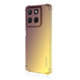 zadný kryt Motorola Moto G86 5G - ENKAY GRADIENT Ochranný obal pre Motorola Moto G86 5G PURPLE-GOLD