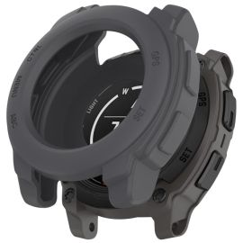 obal na hodinky Garmin Instinct E 45mm - TPU HALF COVER Kryt pre Garmin Instinct E 45mm šedý