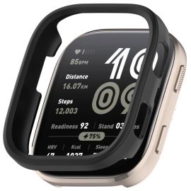 obal na hodinky Amazfit Bip 6 - PC HALF COVER Plastový kryt Amazfit Bip 6 čierny