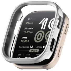 obal na hodinky Amazfit Bip 6 - PC HALF COVER Plastový kryt Amazfit Bip 6 strieborný