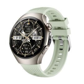 remienok na hodinky Huawei Watch 5 46mm - STRIPS Vymeniteľný remienok pre Huawei Watch 5 46mm svetlozelený