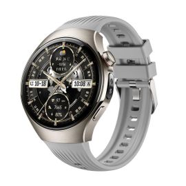 remienok na hodinky Huawei Watch 5 46mm - STRIPS Vymeniteľný remienok pre Huawei Watch 5 46mm šedý