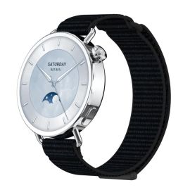 remienok na hodinky Xiaomi Watch S4 - NYLON Vymeniteľný remienok pre Xiaomi Watch S4 41mm čierny