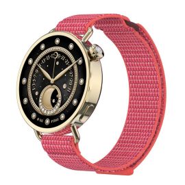 remienok na hodinky Xiaomi Watch S4 - NYLON Vymeniteľný remienok pre Xiaomi Watch S4 41mm tmavoružový