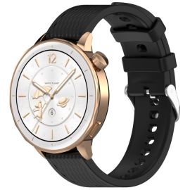 remienok na hodinky OnePlus Watch 3 - SILICONE Vymeniteľný remienok pre OnePlus Watch 3 43mm čierny