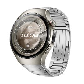 remienok na hodinky Huawei Watch 5 46mm - CLASSIC Kovový remienok pre Huawei Watch 5 46mm strieborný