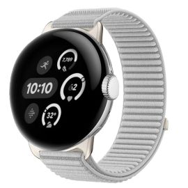 remienok na hodinky Google Pixel Watch - NYLON Vymeniteľný remienok pre Google Pixel Watch / Pixel Watch 2 / Pixel Watch 3 41mm / Pixel Watch 4 41mm šedý