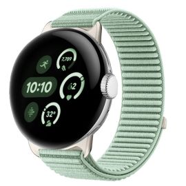 remienok na hodinky Google Pixel Watch - NYLON Vymeniteľný remienok pre Google Pixel Watch / Pixel Watch 2 / Pixel Watch 3 41mm / Pixel Watch 4 41mm AQUA BLUE
