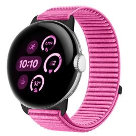 remienok na hodinky Google Pixel Watch - NYLON Vymeniteľný remienok pre Google Pixel Watch / Pixel Watch 2 / Pixel Watch 3 41mm / Pixel Watch 4 41mm tmavoružový