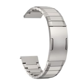 remienok na hodinky Huawei Watch GT 5 46mm - ARMOUR Kovový remienok pre Huawei Watch GT 5 46mm / GT 6 46mm TITANIUM