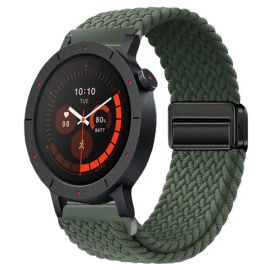 remienok na hodinky CMF Watch 3 Pro - BRAIDED Nylonový remienok pre CMF Watch 3 Pro tmavozelený