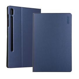 zaklápacie puzdro Samsung Galaxy Tab S6 (T860 / T865) - ENKAY LEATHER Zaklápací obal pre Samsung Galaxy Tab S6 (T860 / T865) tmavomodrý