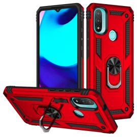 zadný kryt Motorola Moto E30 - RING Ochranný obal pre Motorola Moto E20 / E30 / E40 červený