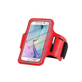 Športové púzdra - Univerzálne športové puzdro na mobil červené
