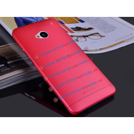HTC - Ultratenký plastový kryt HTC One M7 červený