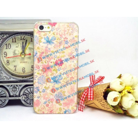 Apple - Plastový obal iPhone 5 / 5S / 5S FLOWERS