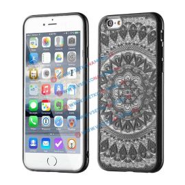 iPhone 6 / iPhone 6S - HENNA TATTOO silikónový obal Apple iPhone 6 / 6S čierny