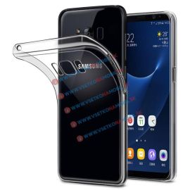 zadný kryt Samsung Galaxy S8 - Silikónový obal Samsung Galaxy S8 priehľadný