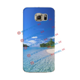 zadný kryt Kryty na mobil - Silikónový obal Samsung Galaxy S6 Edge Plus BEACH