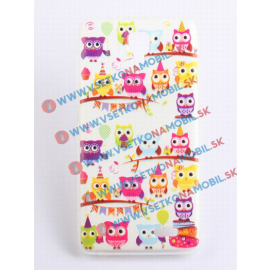 zadný kryt Lenovo A536 - Silikónový obal Lenovo A536 OWLS