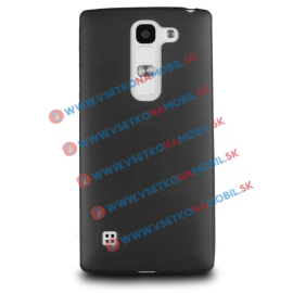 zadný kryt LG - Silikónový obal LG Spirit 4G čierny