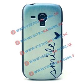 Kryty na mobil - Plastový kryt Samsung Galaxy S3 mini SMILE